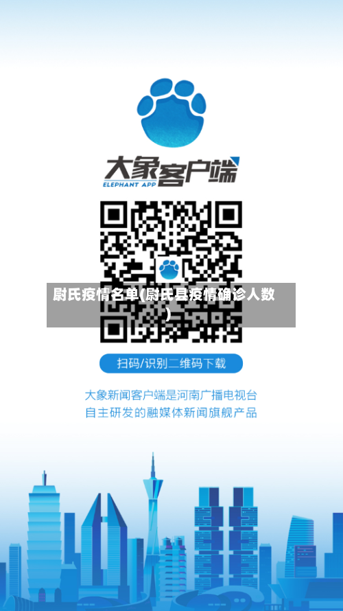 尉氏疫情名单(尉氏县疫情确诊人数)-第2张图片