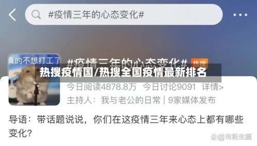 热搜疫情国/热搜全国疫情最新排名