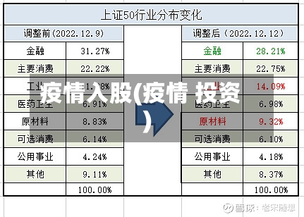 疫情入股(疫情 投资)