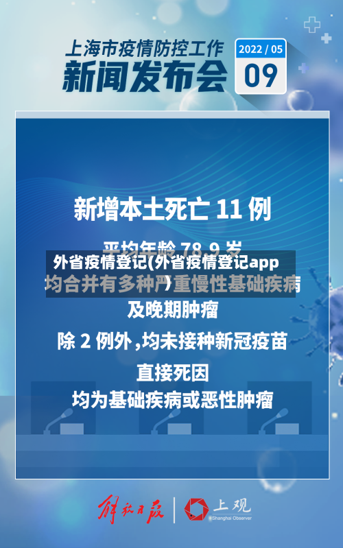 外省疫情登记(外省疫情登记app)