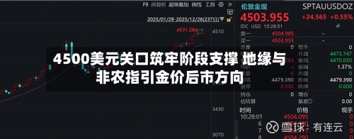4500美元关口筑牢阶段支撑 地缘与非农指引金价后市方向