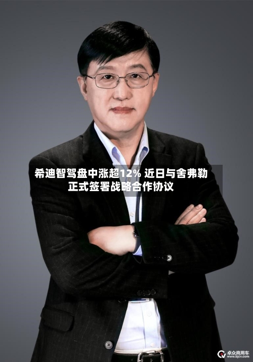 希迪智驾盘中涨超12% 近日与舍弗勒正式签署战略合作协议